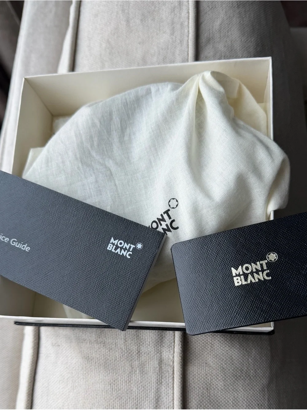 Montblanc Black Printed Leather Belt - Horse Shiny Pin Buckle 30mm - NEW IN BOX
